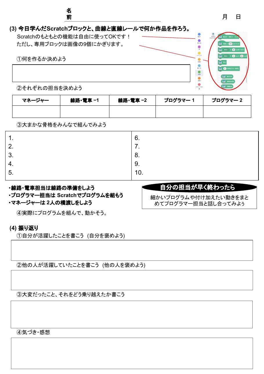 走る・待つ・止まる 4ページ目