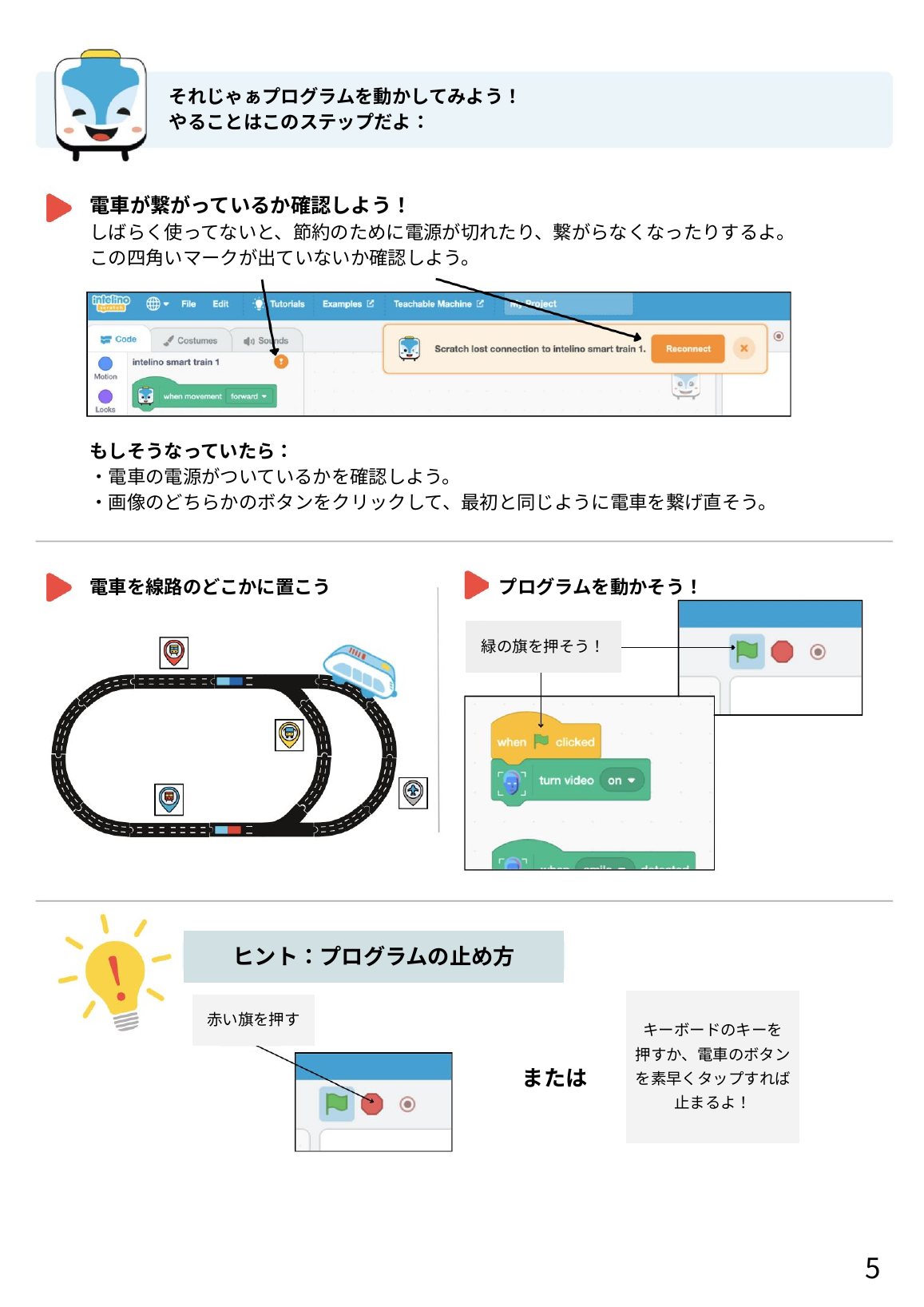 スマイルトレイン 5ページ目