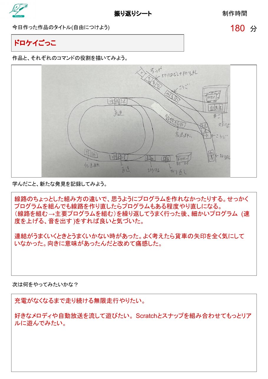 スナップ用シート（家庭用） 6ページ目