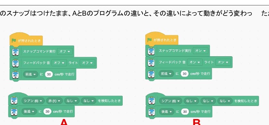 スナップの実行と、音・ライトの反応を組み合わせます。